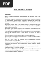 Download Nike SWOT Analysis by Ruby Manchanda SN55152643 doc pdf