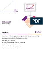 STCS ISupplier Advance Payment Request