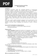 Download 1 Language Planning and Policy by Md Jahurul Islam SN55152842 doc pdf