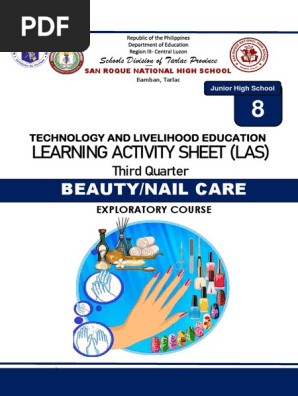 Grade 8 Beauty-Nail Care- 3rd Quarter - A4