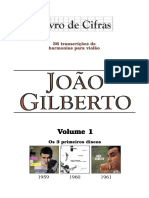Livro de Cifras Joao Gilberto Vol 1