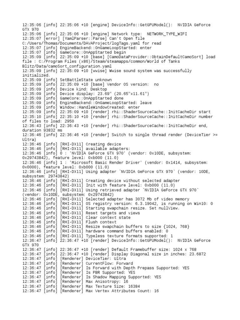 GPU and Network Info Log Analysis | PDF | Hypertext Transfer Protocol ...