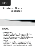 Structured Query Language