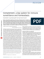 Complement A Key System For Immune Surveillance and Homeostasis