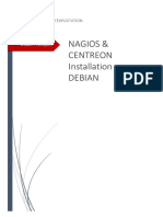 1 Installation Manuelle de Nagios Centreon Debian