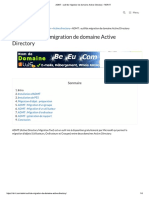 ADMT - Outil de Migration de Domaine Active Directory - RDR-IT