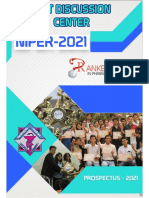 NIPER Prospectus 2021