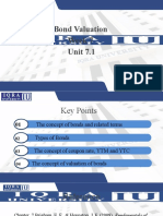 Bond Valuation Week 7 Unit 7.1