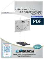 Oscillations D'un Pendule Simple 94538: Présentation