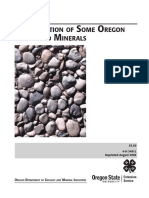 A Description of Some Oregon Rocks and Minerals