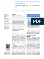 Molecular Genetics of Colorectal Cancer