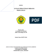 M. Rondhi - Modul Ajar Kebijakan Dan Peraturan Bidang Pertanian