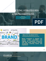 Marketing Strategies Report