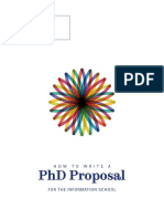 PHD Proposal: How To Write A