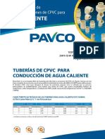 Catalogo de Tub Pvc Agua Caliente