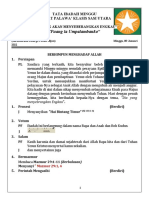 "Puang La Umpalambanko": Tata Ibadah Minggu Jemaat Palawa' Klasis Sasi Utara