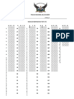 Hoja de Respuesta CTC