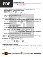 Permutation: Permutation and Combination-XI