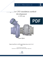 Compressor CFD Simulation Method Development