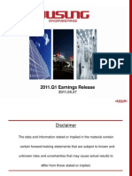2011.Q1 Earnings Release