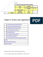 Chapter 4: Features and Augmented Grammars: Allen 1995: Natural Language Understanding