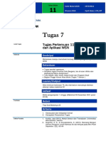 Tugas 7 Topologi Dan Aplikasi WSN