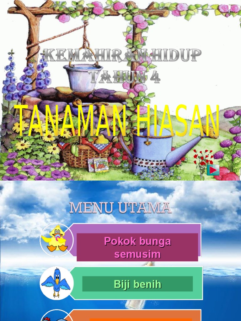 Pokok Bunga Semusim | PDF