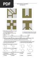 3rd QUARTERLY ASSESSMENT MATH 5