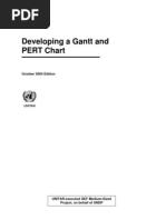 Developing A Gantt and Pert Chart 11 Apr 05