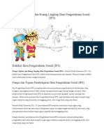 Fungsi, Tujuan, Dan Ruang Lingkup Ilmu Pengetahuan Sosial (IPS)