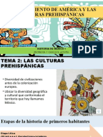 Presentación EL POBLAMIENTO DE AMÉRICA Y LAS CULTURAS PREHISPÁNICAS