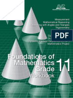 Foundation of Mathematics 11 Workbook