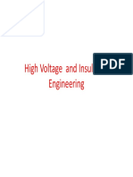 High Voltage and Insulation Engineering