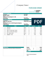 Purchase Order Template 02 - TemplateLab