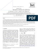 Moisture Adsorption Musghroom