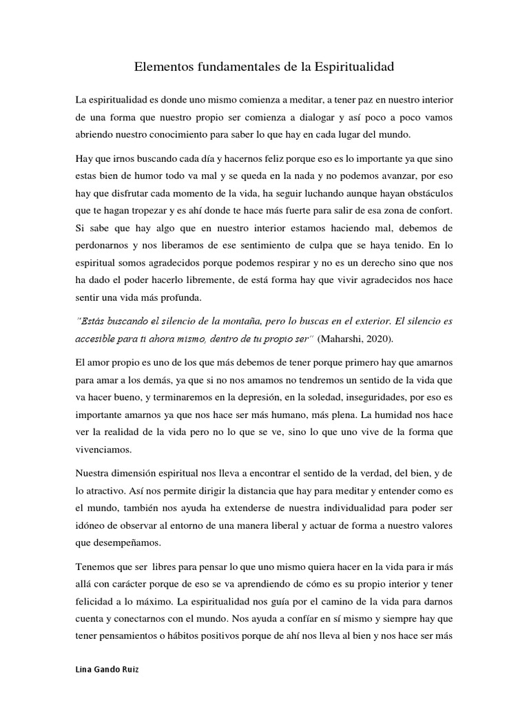 Claves para una Vida Espiritual Plena | PDF | Felicidad | Verdad