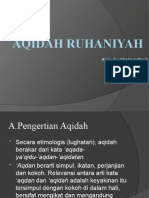 Aqidah Ruhaniyah