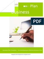 Business: Business Plan Template For Developing An Effective Business Plan