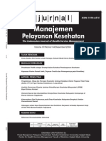 Download Jurnal Manajemen Pelayanan Kesehatan by anon_217206577 SN55160399 doc pdf