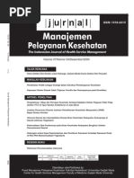 Download Jurnal Manajemen Pelayanan Kesehatan by anon_217206577 SN55160399 doc pdf