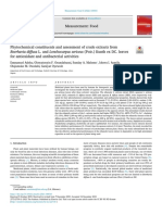 Measurement: Food: Boerhavia Diffusa Lonchocarpus Sericeus