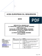 Acea European Oil Sequences 2016: Date Update