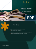 Modal Verbs May, Might, Will Explained
