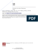 Behrensmeyer 1974 Taphonomic and Ecologic Information From Bone Weathering