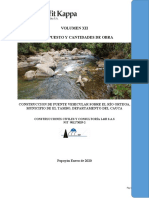 Anexo Tecnico Informe de Presupuesto de Obra y Cantidades