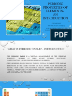 Periodic Properties of Elements-AN