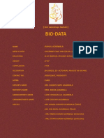 Bio-Data: - Om Ganeshaya Namah