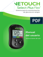 Medidor Onetouch Select Plus Flex Manual Del Usuario Espana