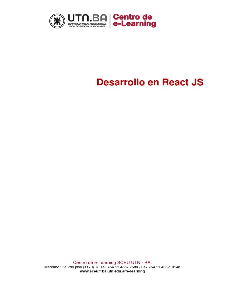 Componentes en React JS: Introducción | PDF | Modelo de objeto de ...