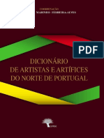 Dicionario de Artistas e Artifices Do No